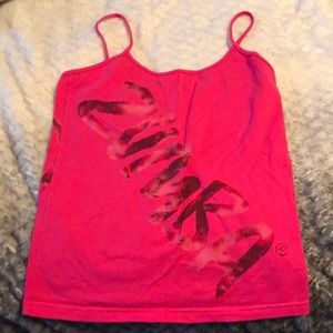 Pink Zumba tank